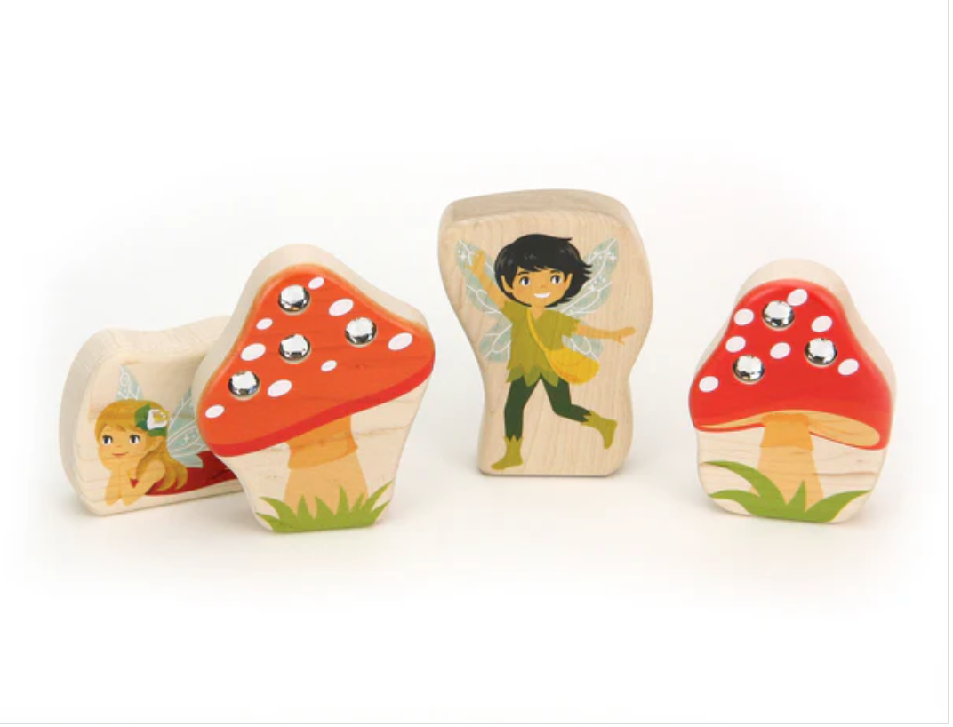 Toadstools Shaped Gem Blocks