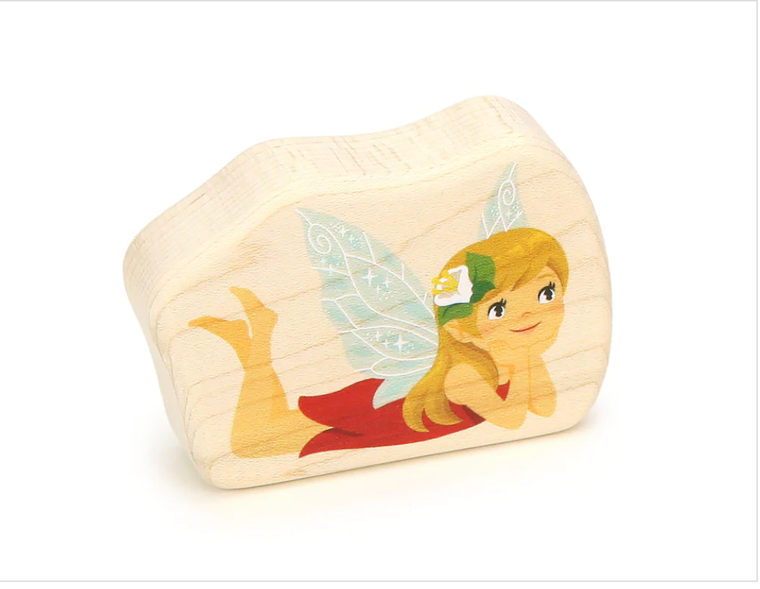 Ruby Faerie Double-Sided Block