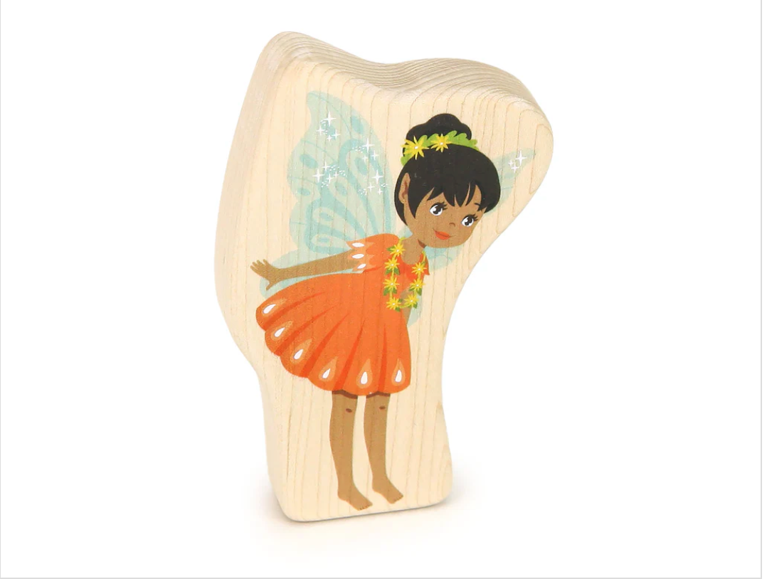 Peach Faerie Double-Sided Block