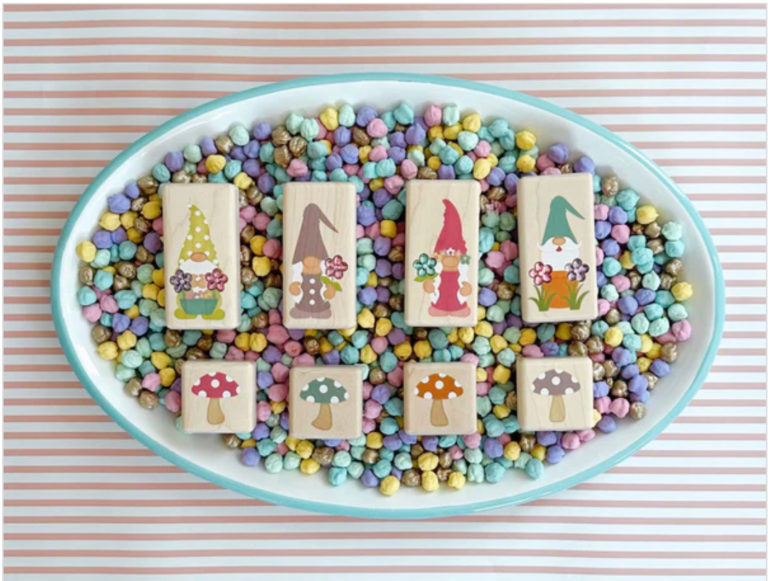 Spring Garden Gnomes 8-Pc Set