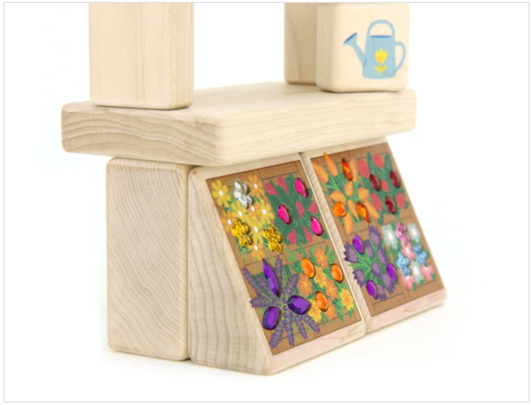 Flower Stand Building Block Set