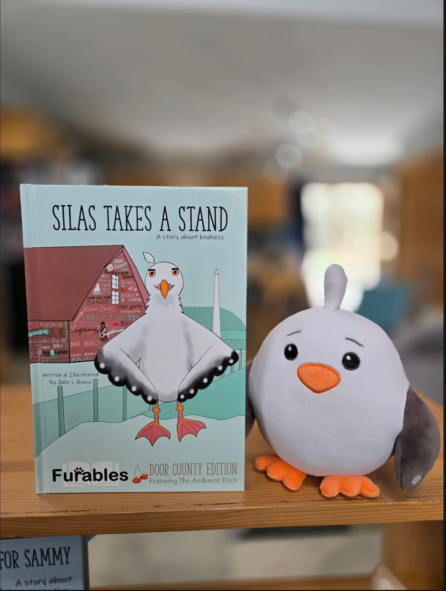 Silas Seagull Plushie