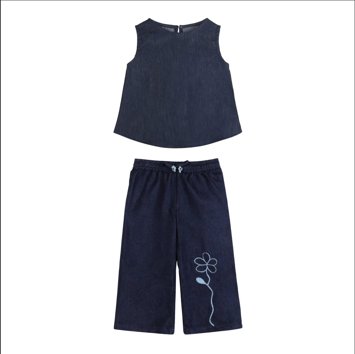 Blue Stem Denim Set