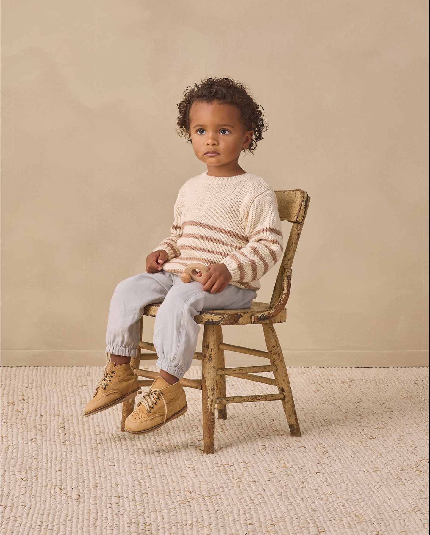 Rex Almond Stripe Sweater