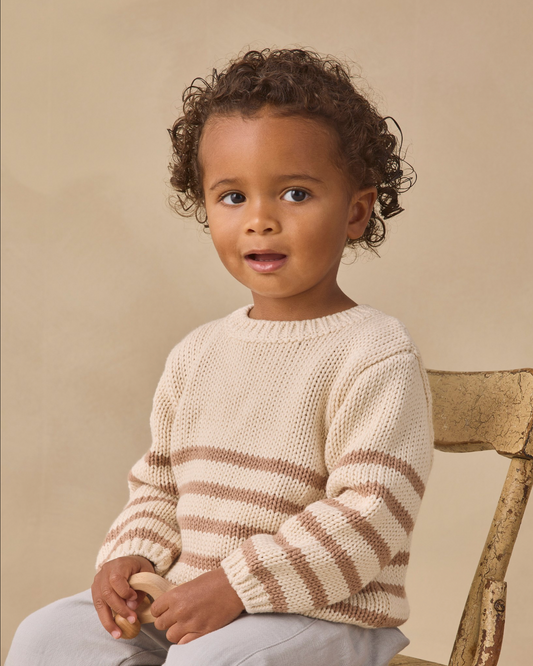 Rex Almond Stripe Sweater