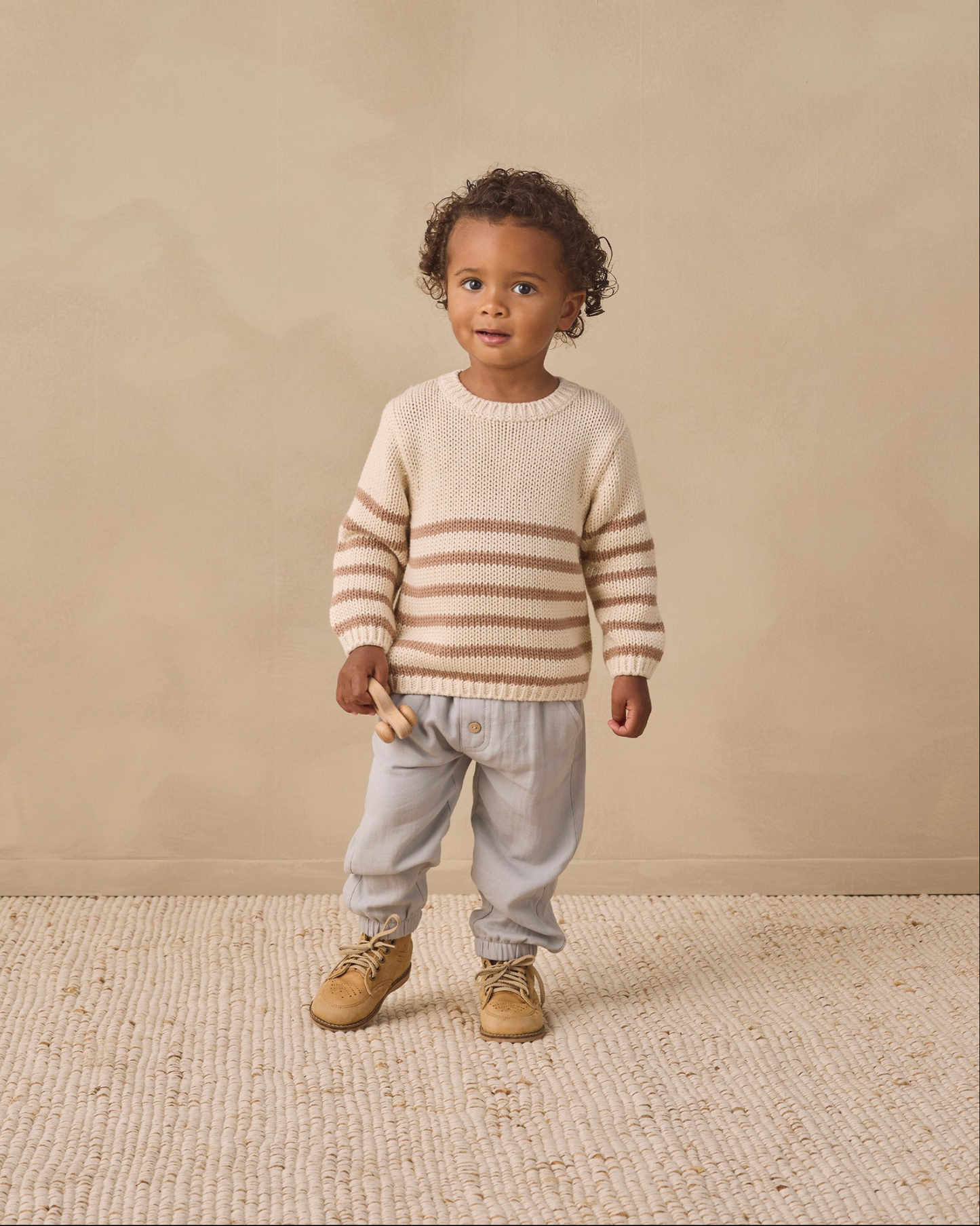 Rex Almond Stripe Sweater