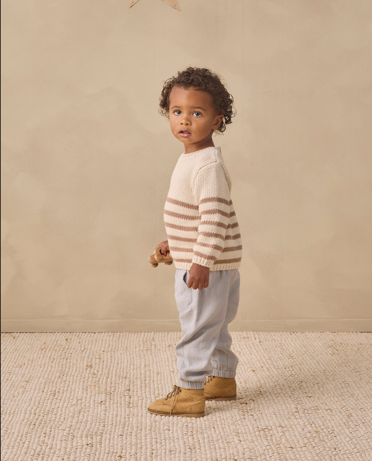 Rex Almond Stripe Sweater