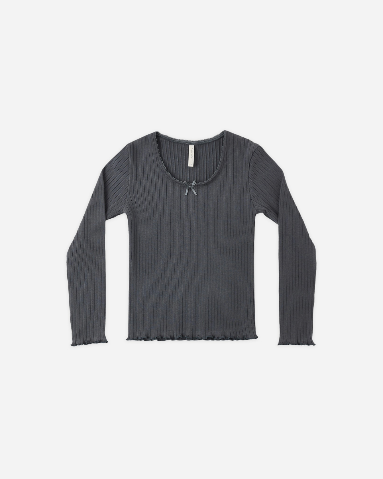 Midnight L/S Ribbed Top