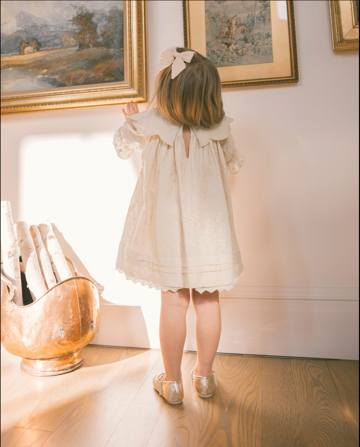 Natural Mabel Dress