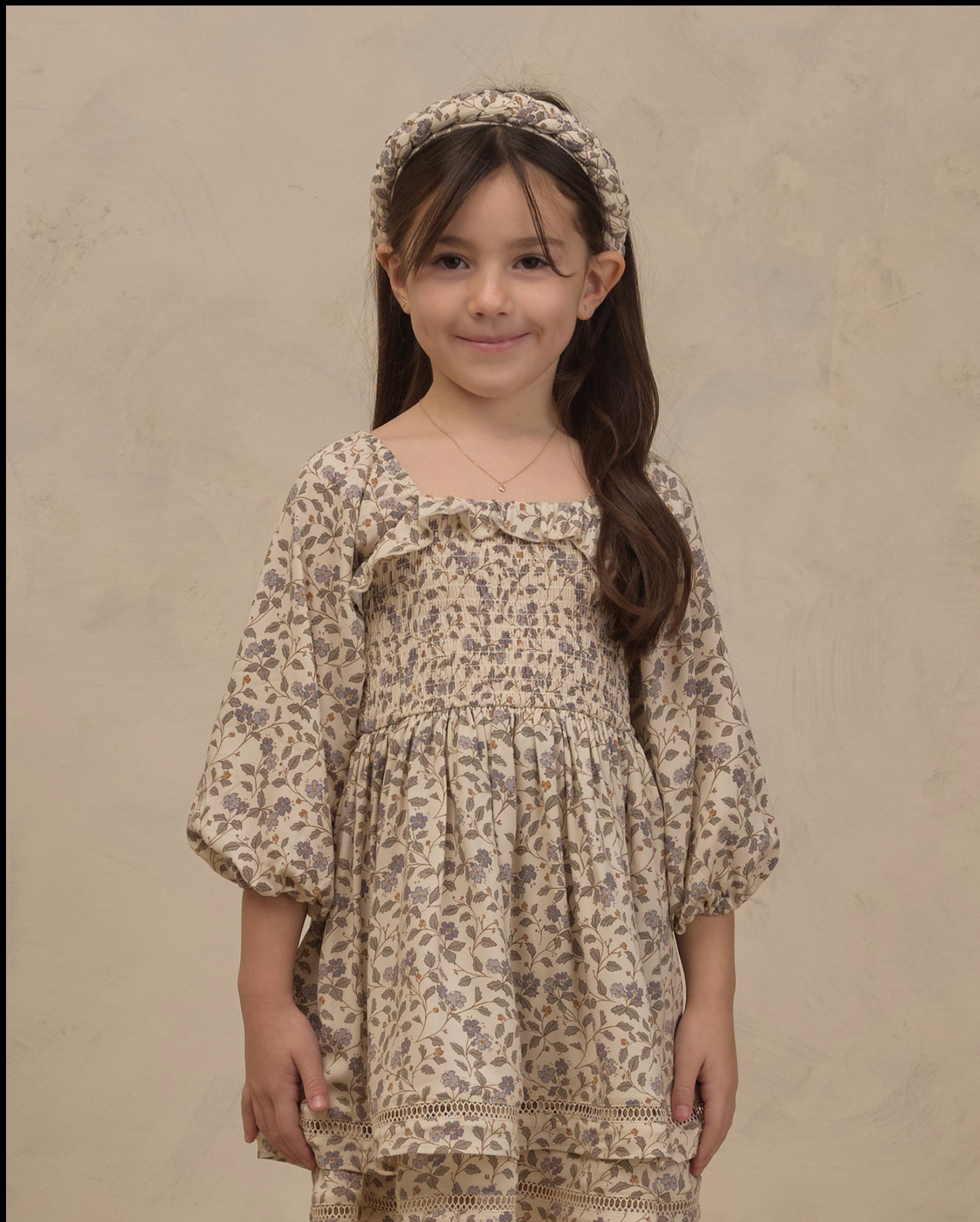 Blue Garden Elodie Dress