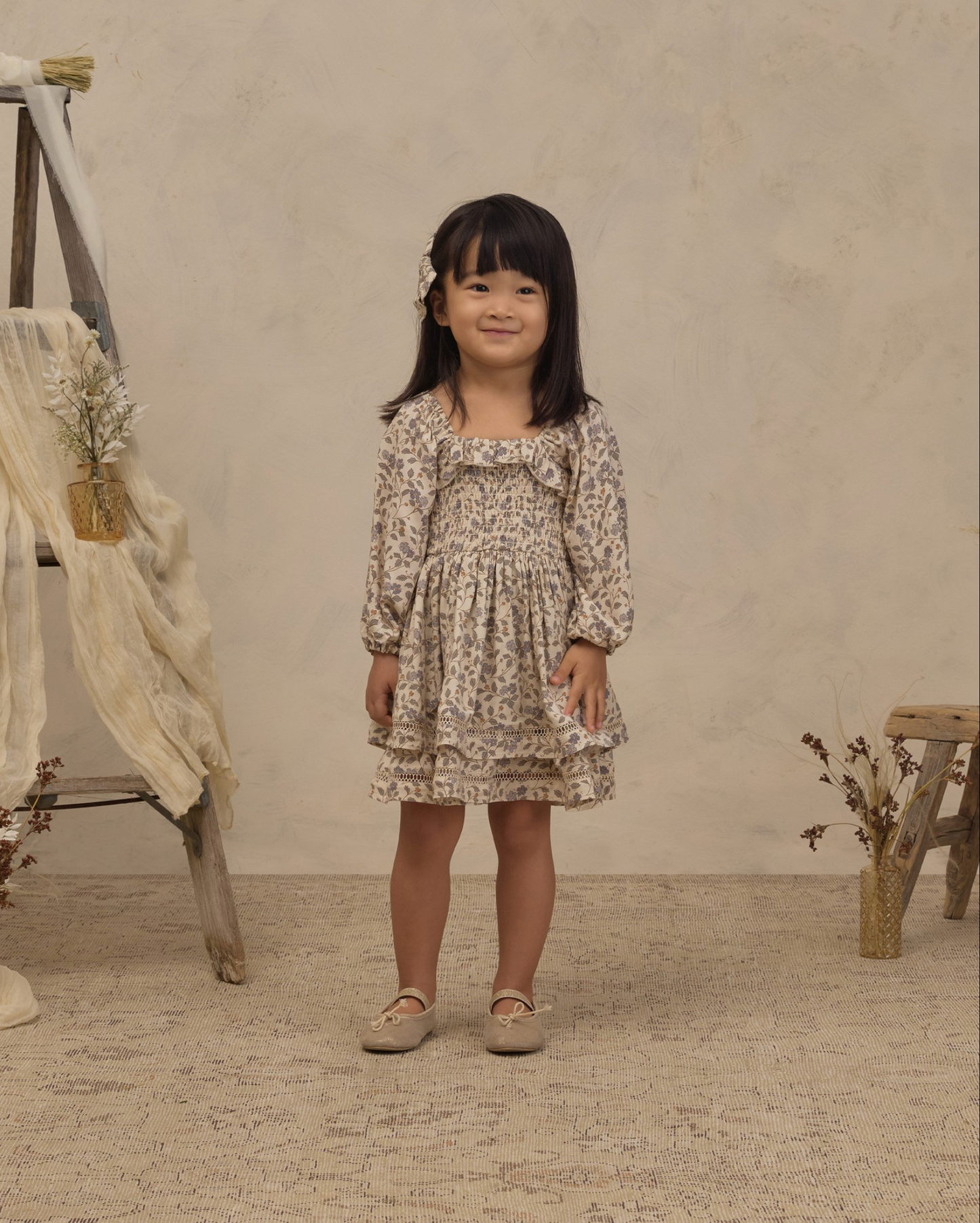 Blue Garden Elodie Dress