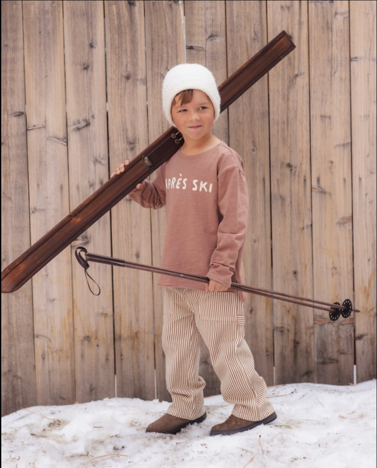 Clay Stripe Utility Pants