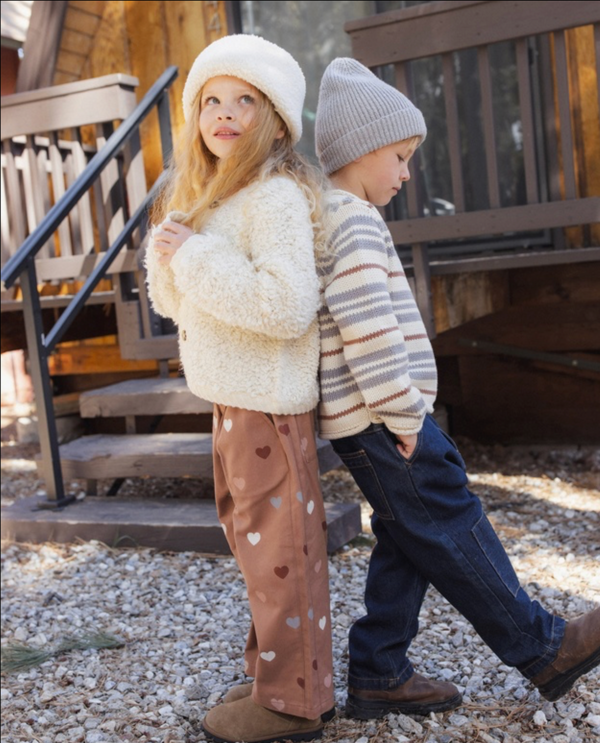 Dusty Blue Stripe Jacques Sweater