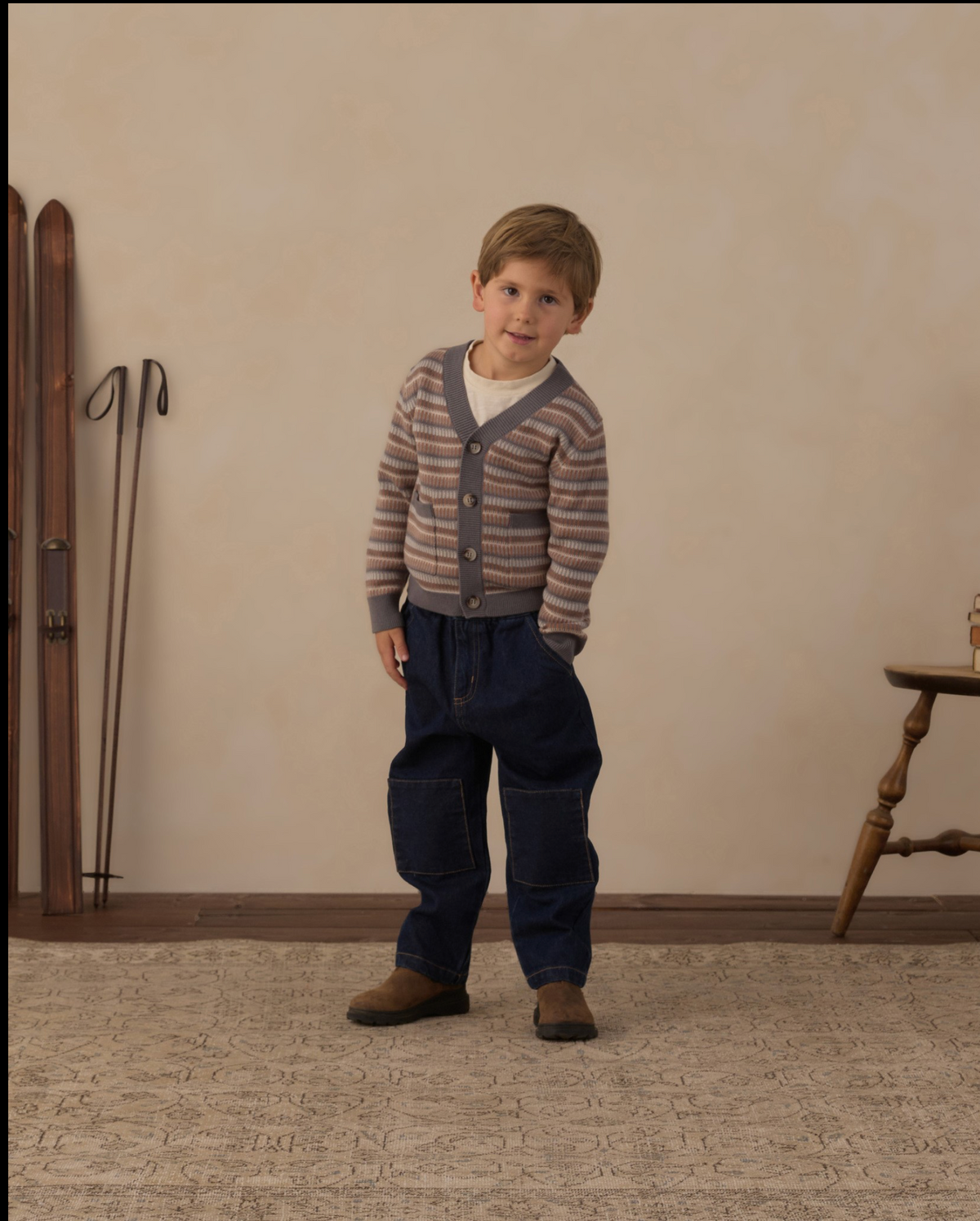Multi-Stripe Wynn Cardigan