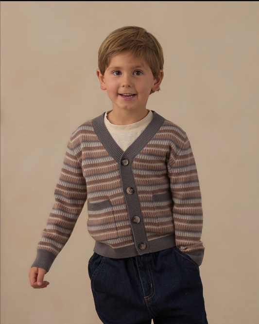 Multi-Stripe Wynn Cardigan