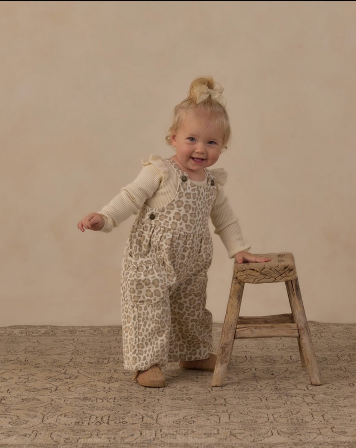 Natural Shoulder Ruffle Bodysuit