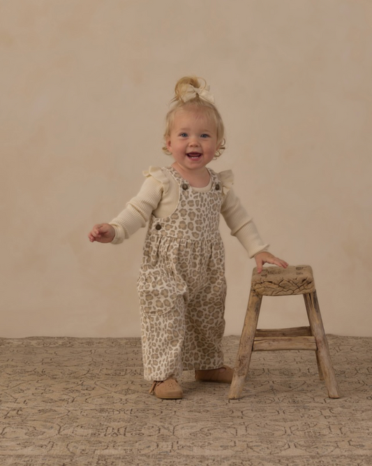 Natural Shoulder Ruffle Bodysuit