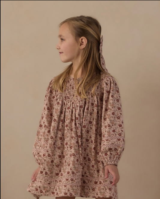 Pink Floral Selene Dress