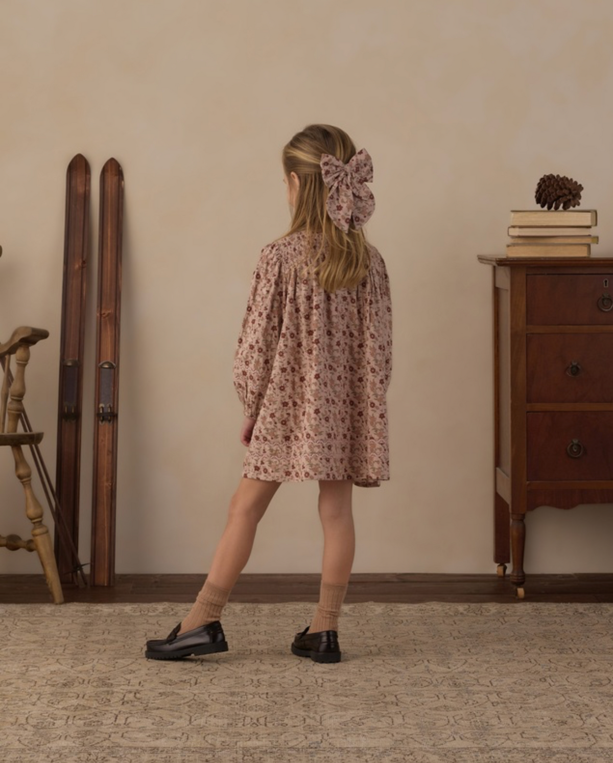 Pink Floral Selene Dress