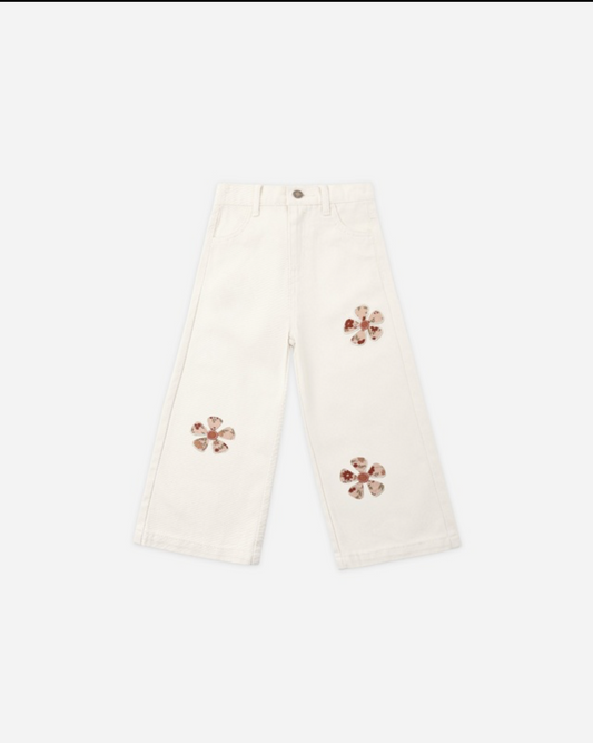 Daisy Patches Pants