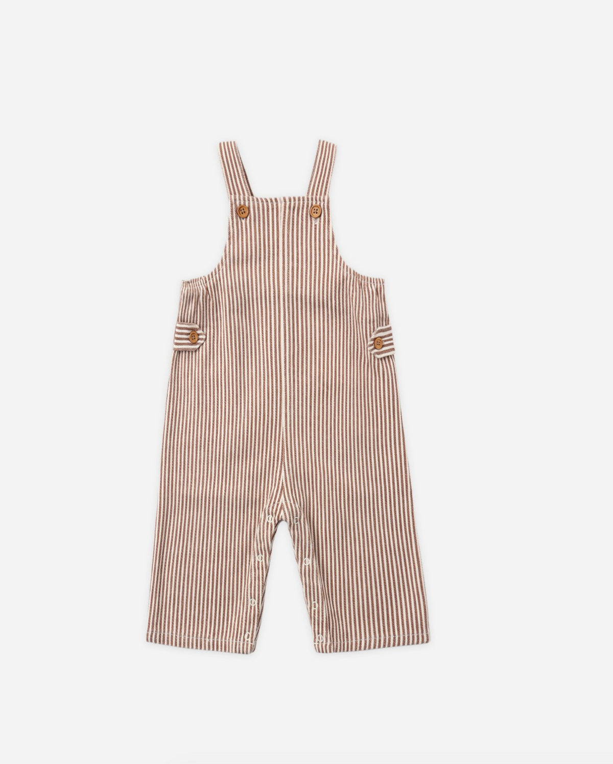 Archie Clay Stripe Overalls