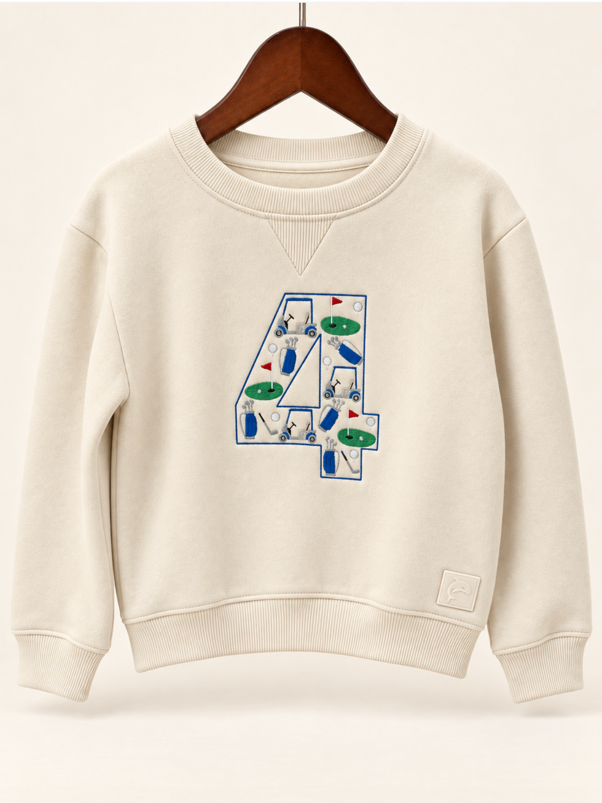 Golf Themed "4" Sweatshirt