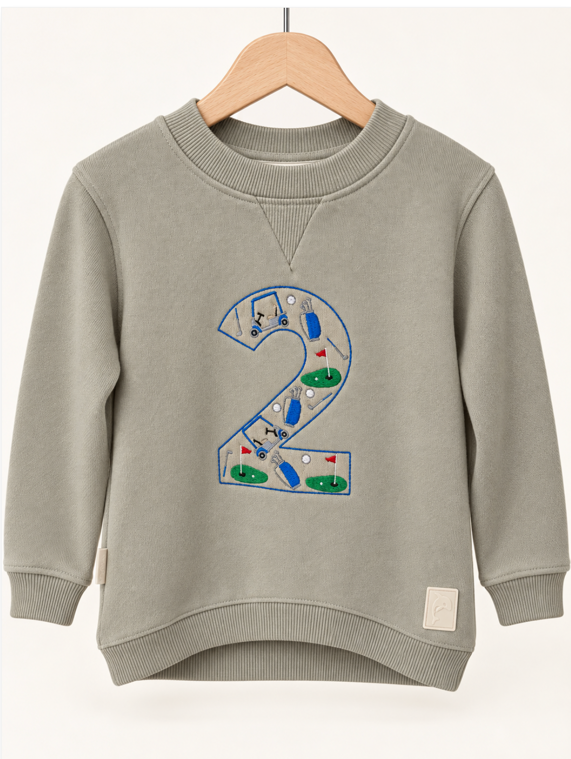 Golf Themed "2" Sweatshirt