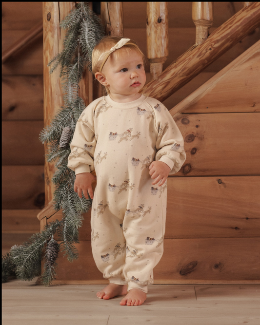 Reindeer Raglan Jumpsuit