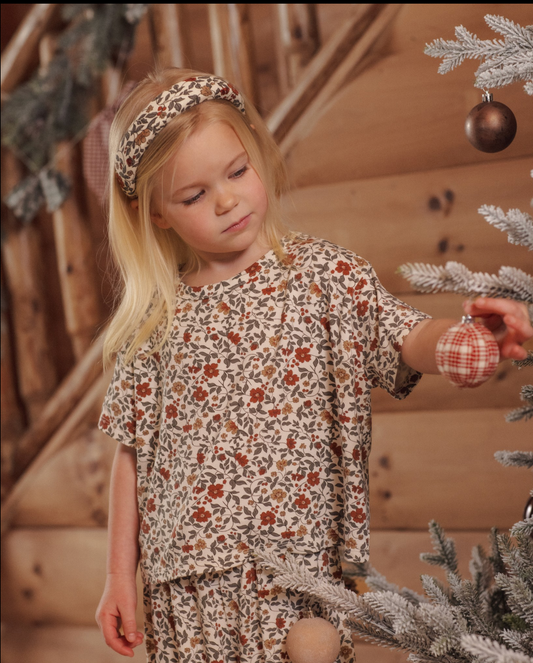 Holiday Floral Ruthie Set
