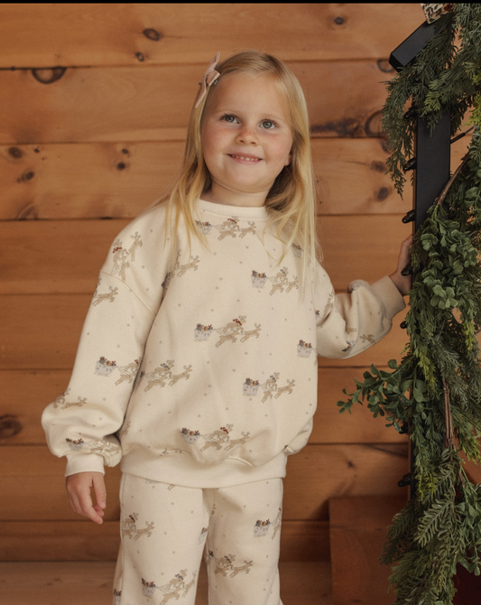 Reindeer Relaxed Sweatshirt