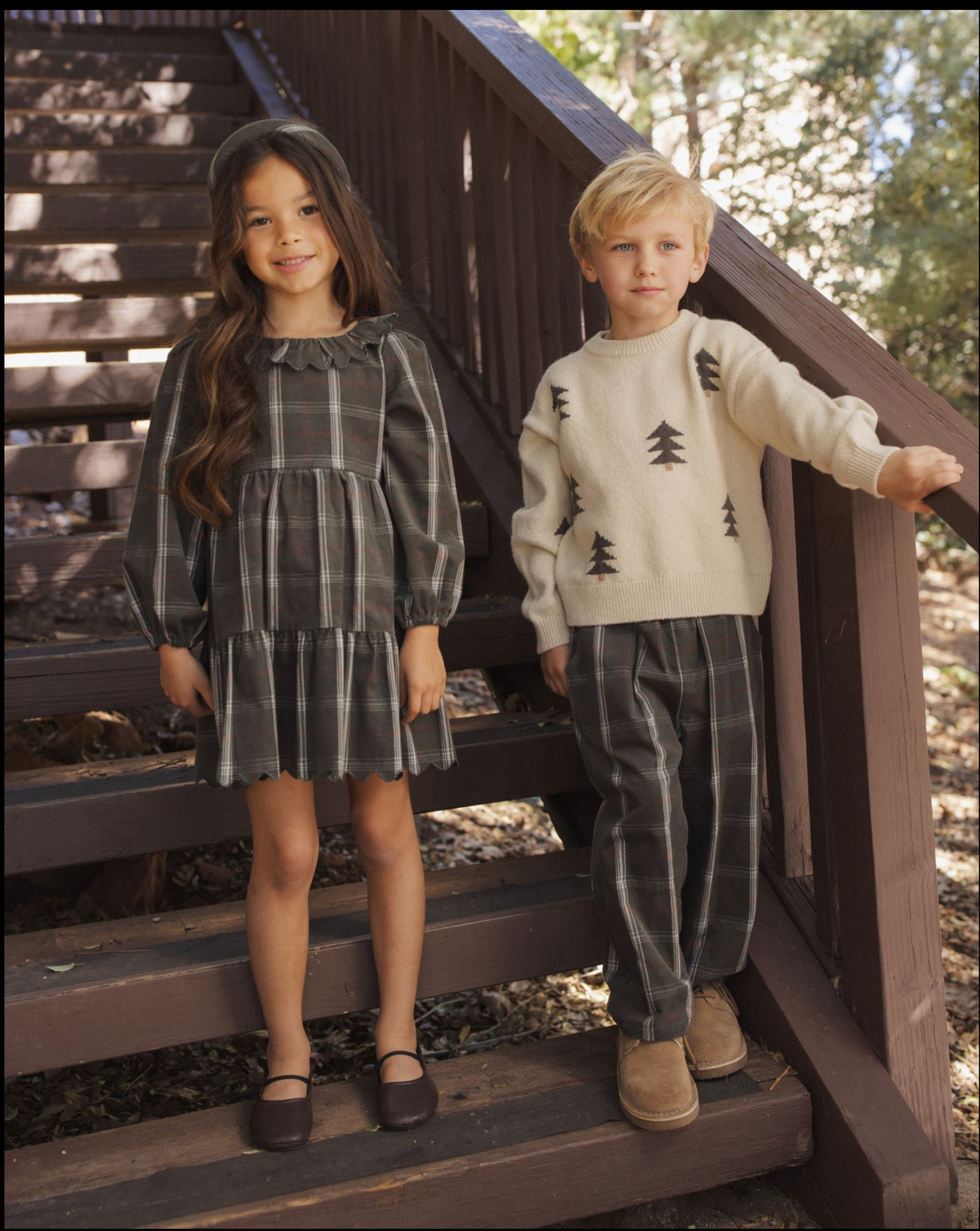 Holiday Plaid Fran Dress
