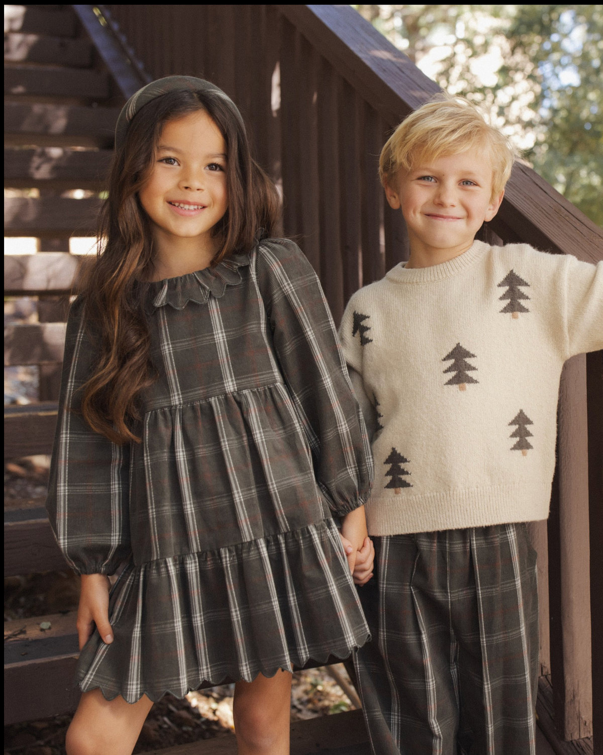 Holiday Plaid Fran Dress
