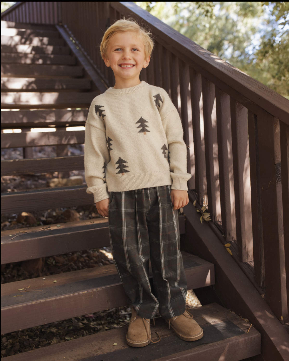 Holiday Plaid Palmer Pants
