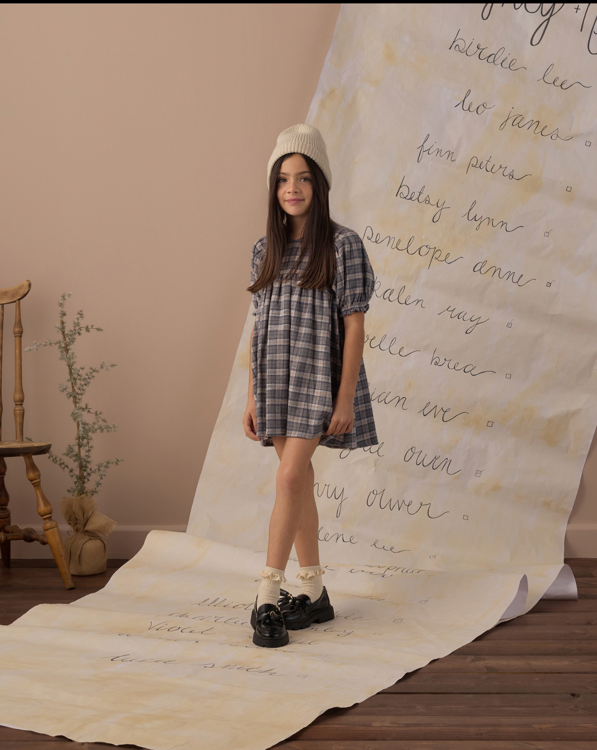 Winter Plaid Jolene Dress
