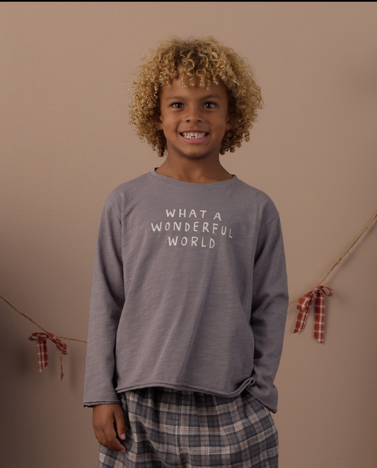 Wonderful World L/S Tee