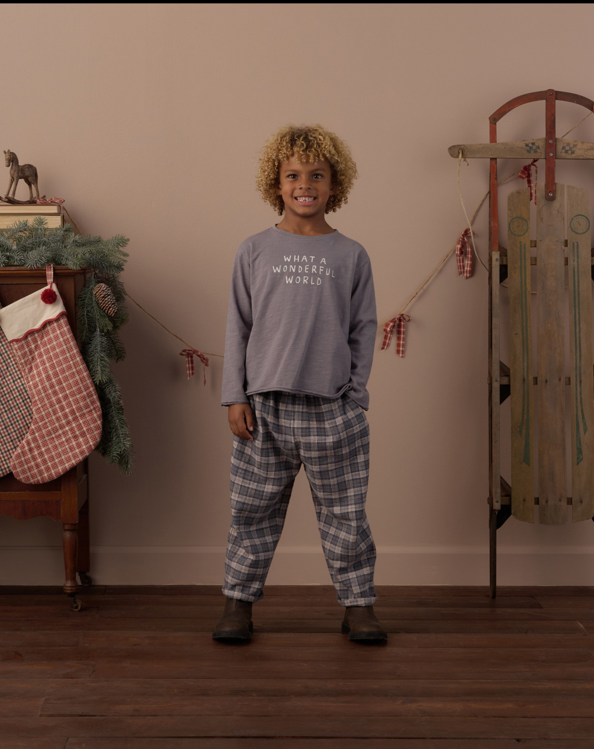 Winter Plaid Palmer Pants