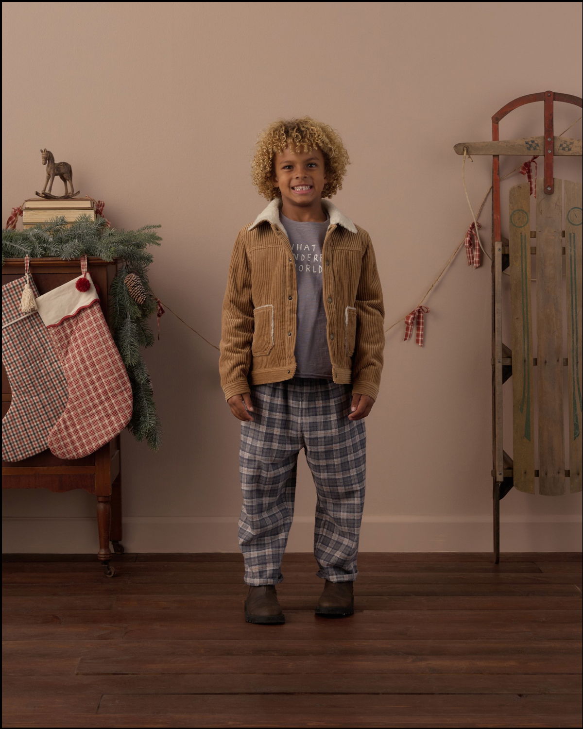 Winter Plaid Palmer Pants