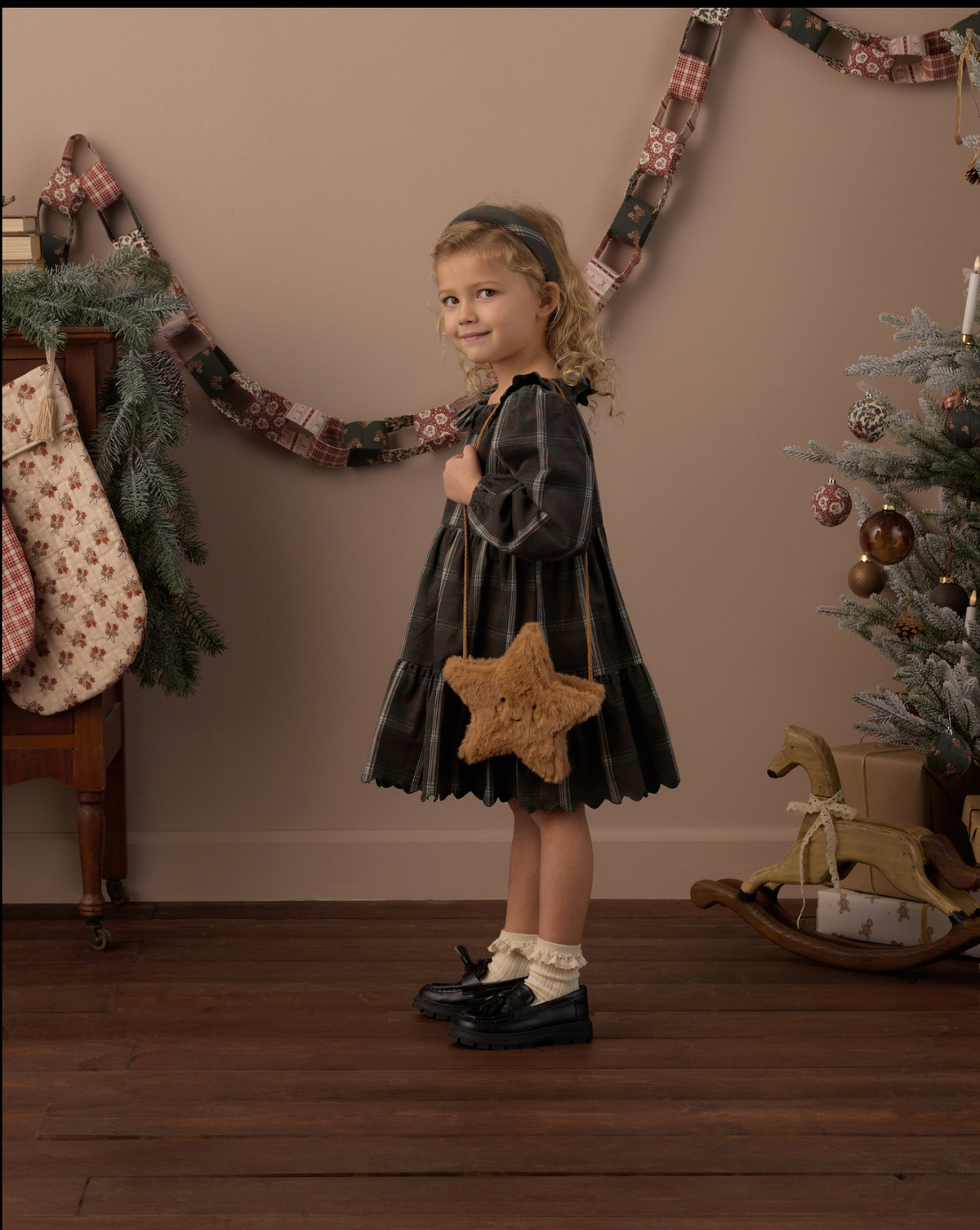 Holiday Plaid Fran Dress