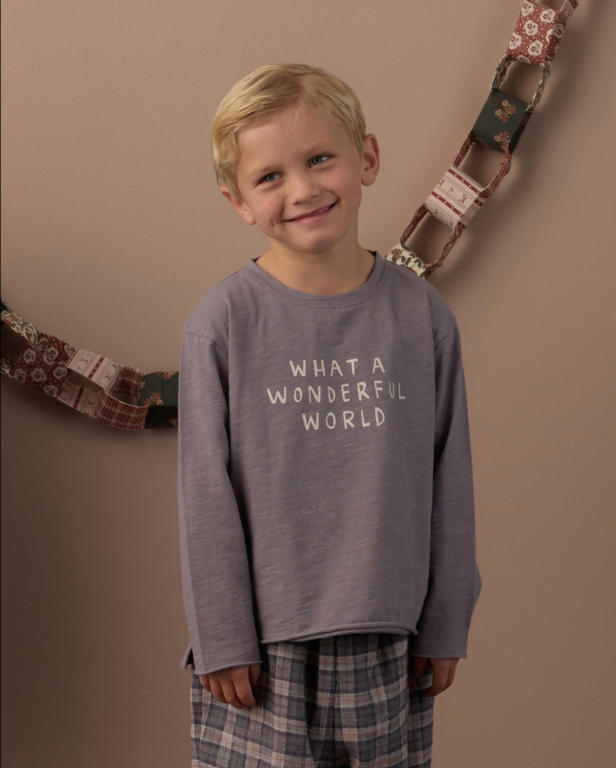 Wonderful World L/S Tee