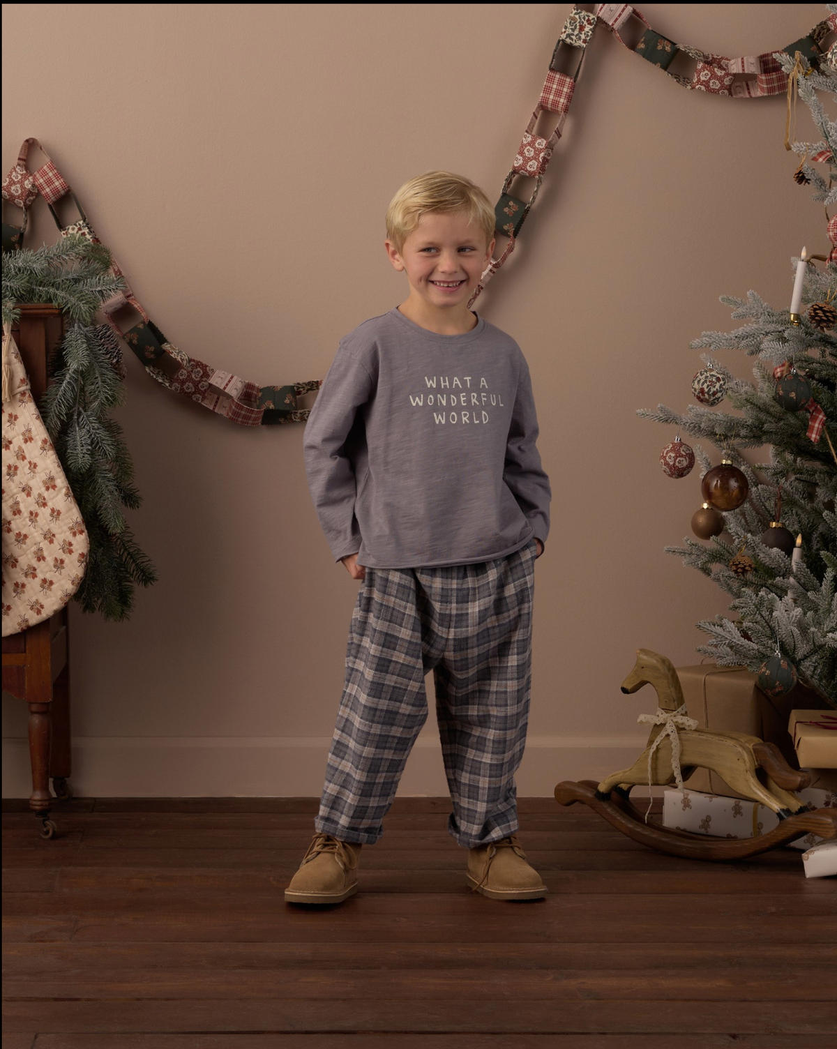 Winter Plaid Palmer Pants