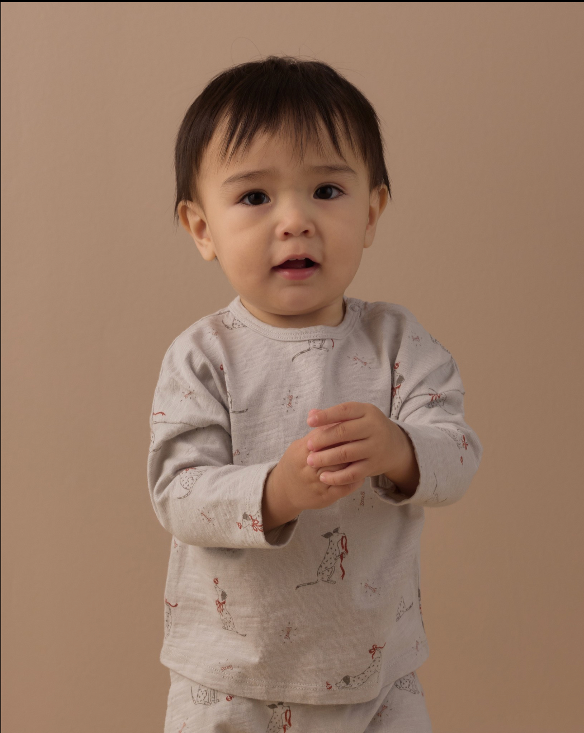 Dalmatian L/S Pant Set