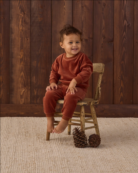 Relaxed Velour Redwood Sweatpants