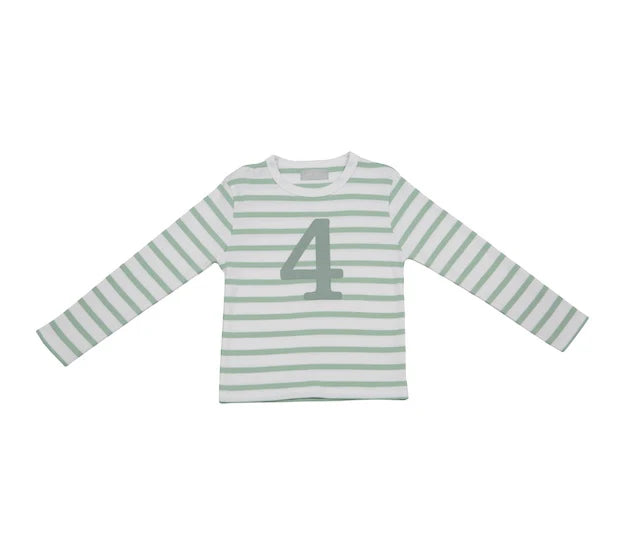 Seafoam/White Striped (Seafoam) T-Shirt