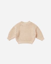 Shell Chunky Knit Sweater