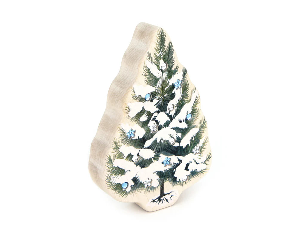 Snowy Gem Pine Tree Block