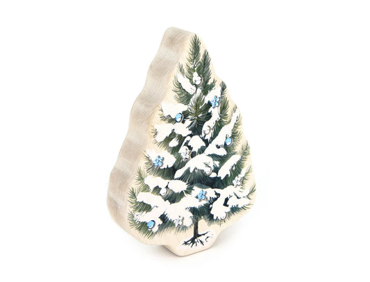 Snowy Gem Pine Tree Block