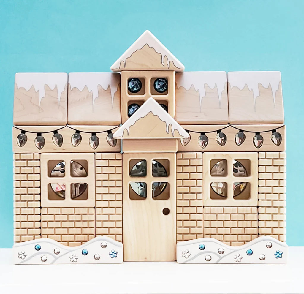 Snowy Roof Block Set