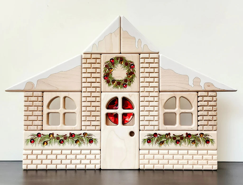 Snowy Roof Block Set