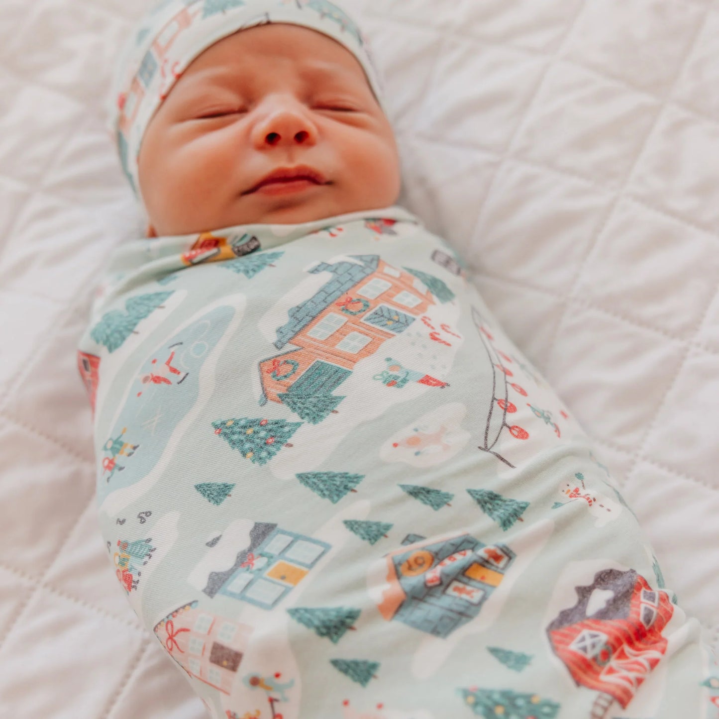 Snowy Slopes Single Knit Blanket