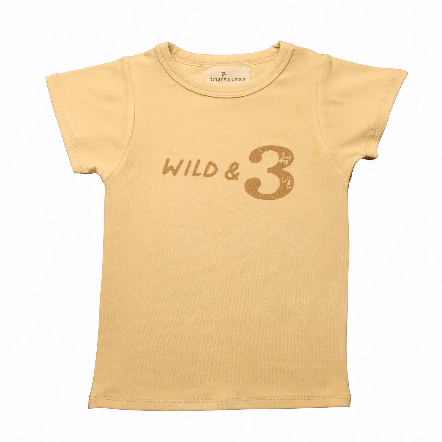 Wild & 3 Short Sleeve Tee